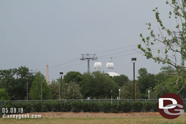 Epcot in the distance.