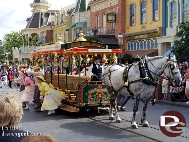 Main Street Trolley show