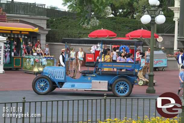 Some Main Street vehicles were out this morning too.