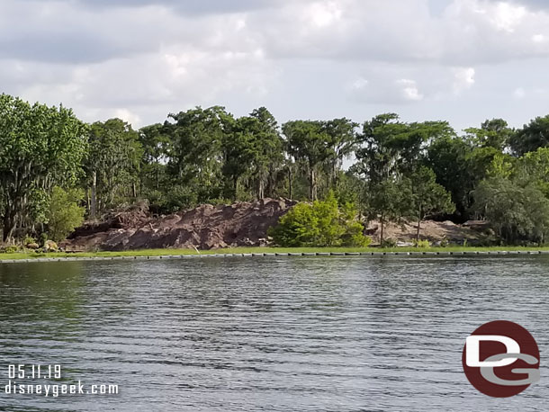 They have started to remove the former River Country and clear the land around the old water park.