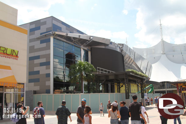 The NBA Experience is nearing completion. It opens this summer.  This was built on the site of the former Disney Quest location.