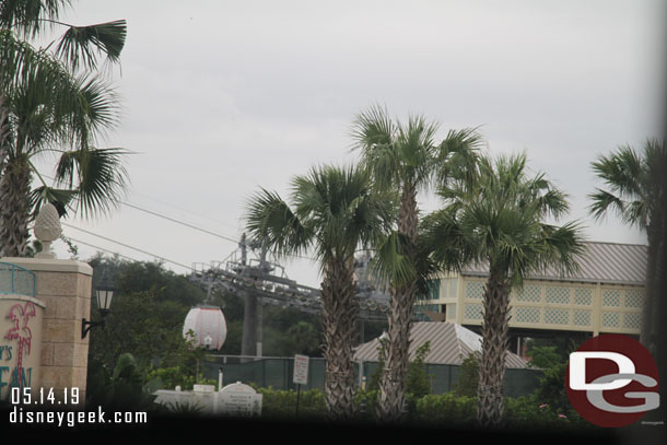 Arriving at the Caribbean Beach Resort