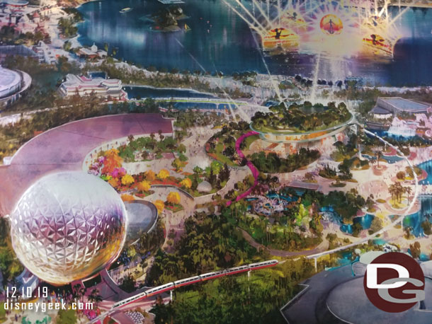 What the core of Future World will look like once completed.