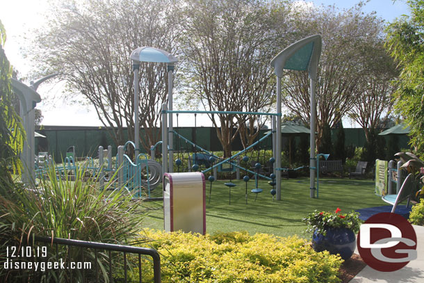 A kids play area in Future World East 