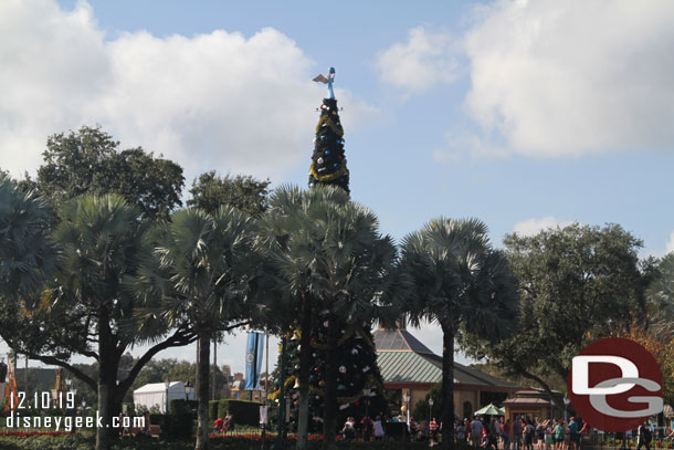 The Epcot Christmas Tree