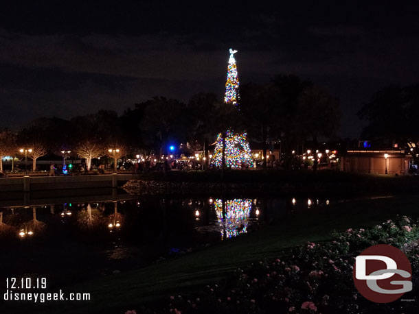 Epcot Christmas Tree