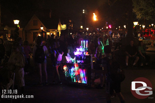 Another glow cart in the United Kingdom.