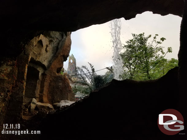 The back side of water on Batuu.  