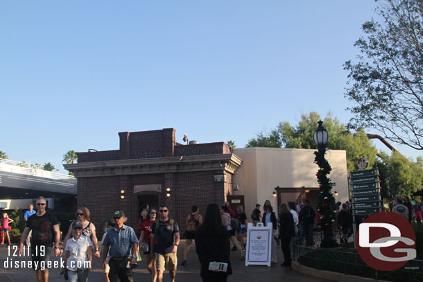 Restrooms at the head of Grand Ave opened recently.