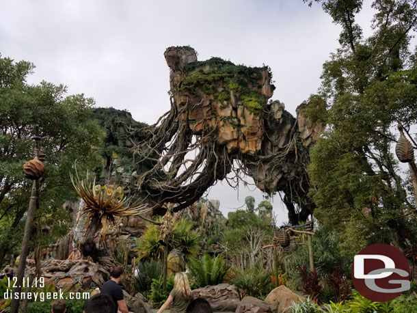 Made our way to Pandora to use a FastPass+ for the River Journey.  