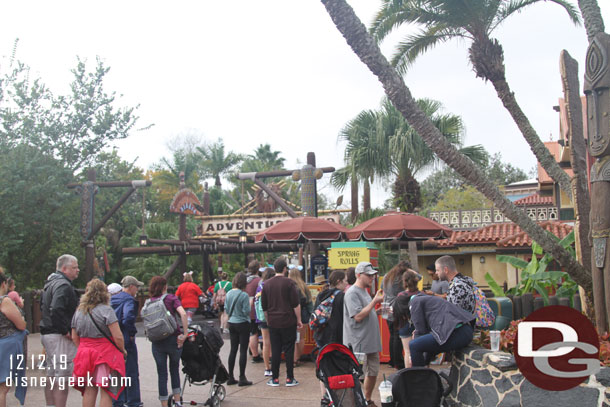 Spring Rolls for sale outside Adventureland.