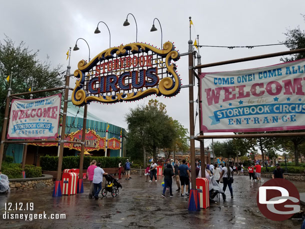 Stopped by Storybook Circus.