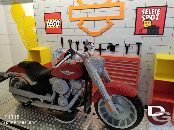 Life Sized LEGO Harley