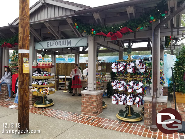 A gift shop along the trail.