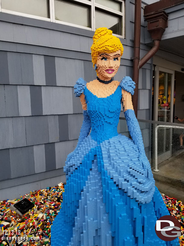 Cinderella at the LEGO store