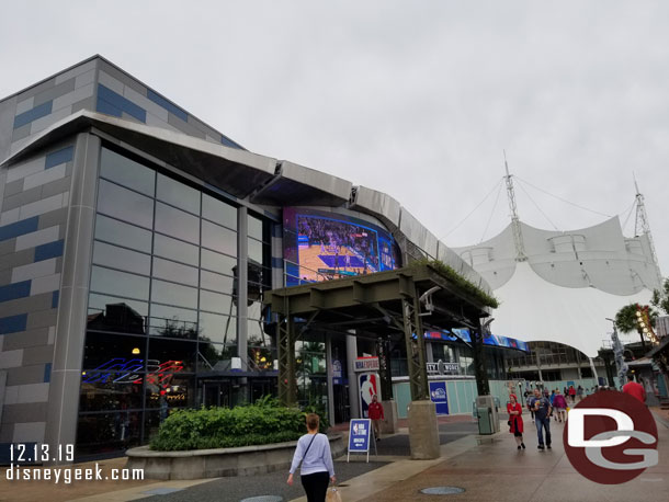 The NBA Experience and store has opened since my last visit in May.