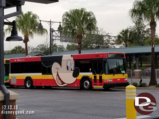 Mickey Mouse bus