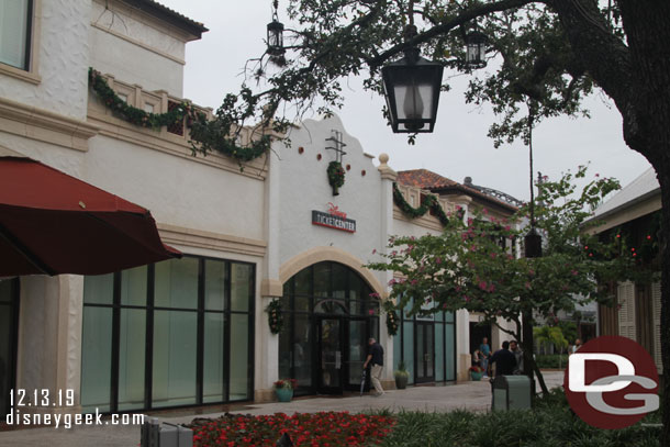 After lunch walked through Disney Springs.  The Ticket Center is new since my last visit in May.