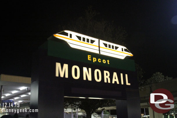 Time for a Monorail trip.