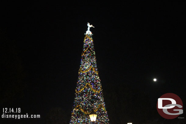 The Epcot Christmas Tree