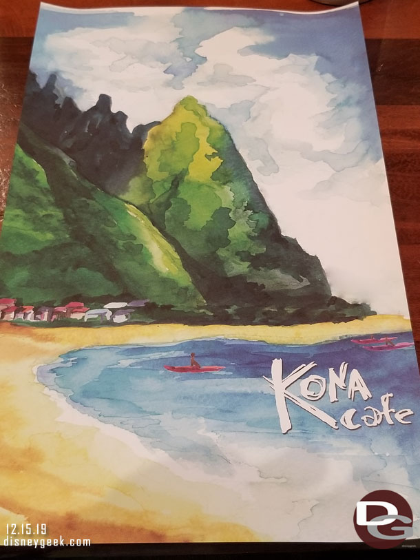 My breakfast this morning was next door at Kona Cafe