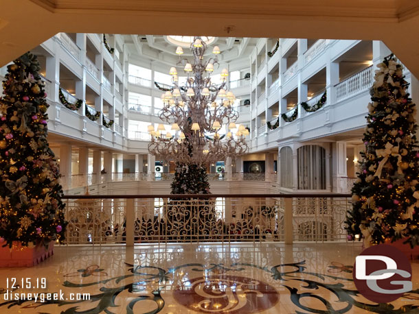 Next stop the Grand Floridian Resort.