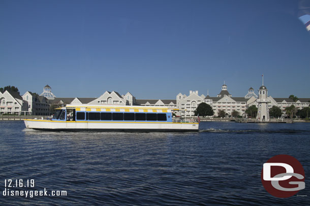 Another Friendship boat passing by