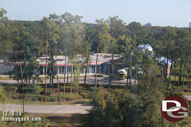 The fire station along Buena Vista Drive