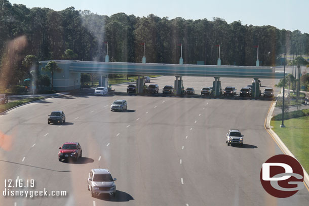 Disney's Hollywood Studios Parking lot entrance.