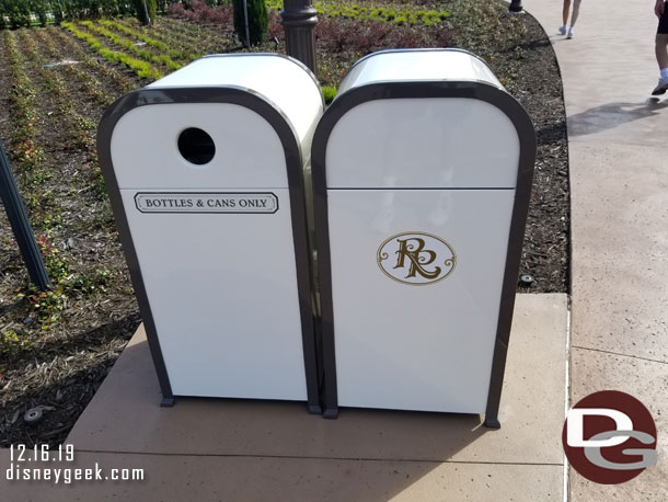 Riviera Trash Cans.