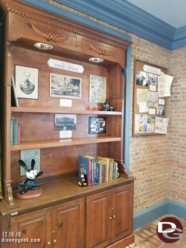 This corner had some interesting Disney history.