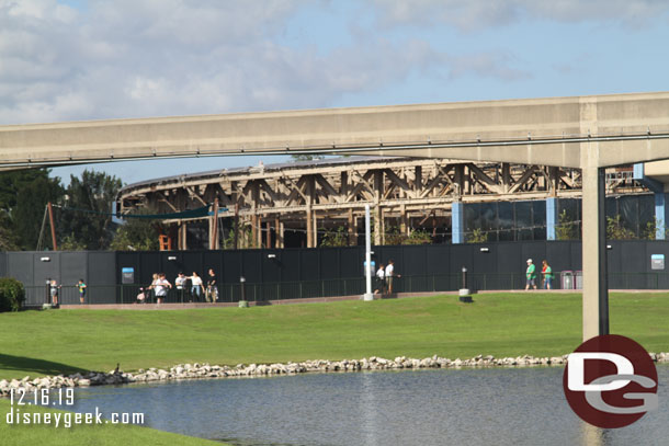 Innoventions West is stripped down to the steel in most areas and soon will be completely gone.