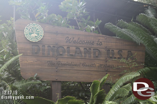 Stopped by Dinoland USA for lunch.