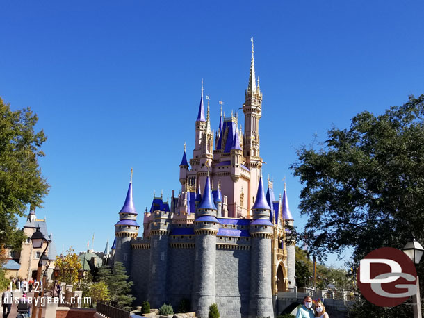 Cinderella Castle from Liberty Square.