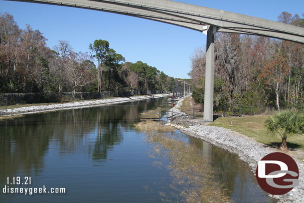 This is where the Electrical Water Pageant boats dock.