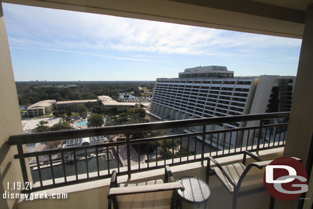 The view from this bedroom.