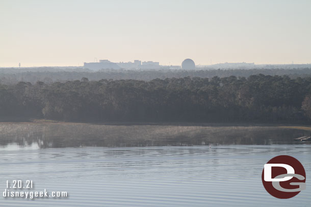 Epcot in the distance.