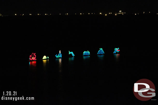The Electrical Water Pageant from my room to wrap up the evening.