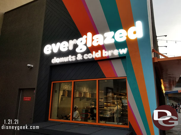 Everglazed donuts is new since my last visit.