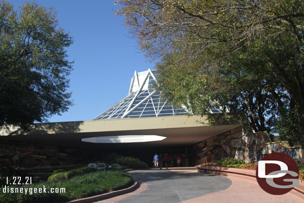 First stop today, the land.  We arrived there about 15 minutes prior to posted park opening.