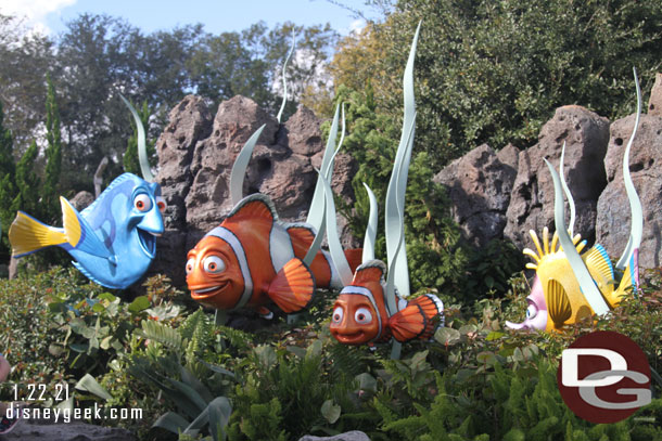 After lunch made our way next door to the Seas with Nemo and Friends