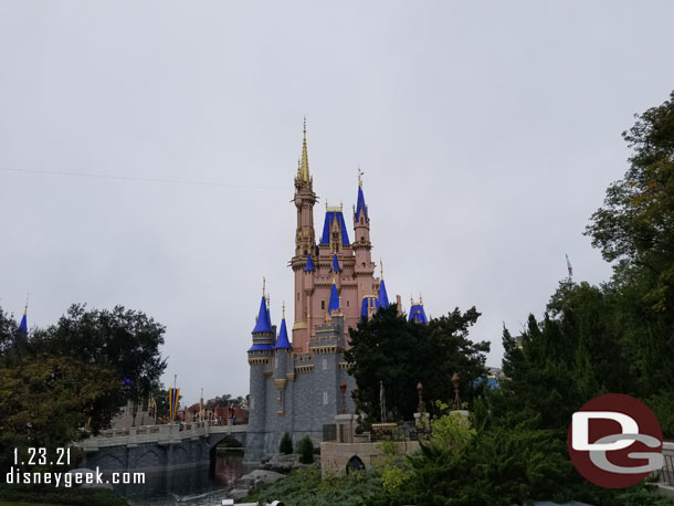 Passing Cinderella Castle