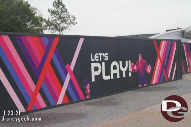 Advertising the future Play Pavilion. 