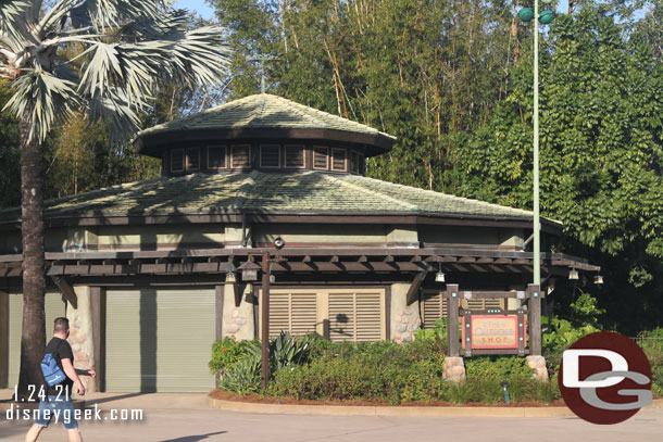 The Outpost Shop was closed every time we walked by this trip.