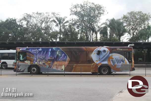 Star Wars Galaxy's Edge Bus