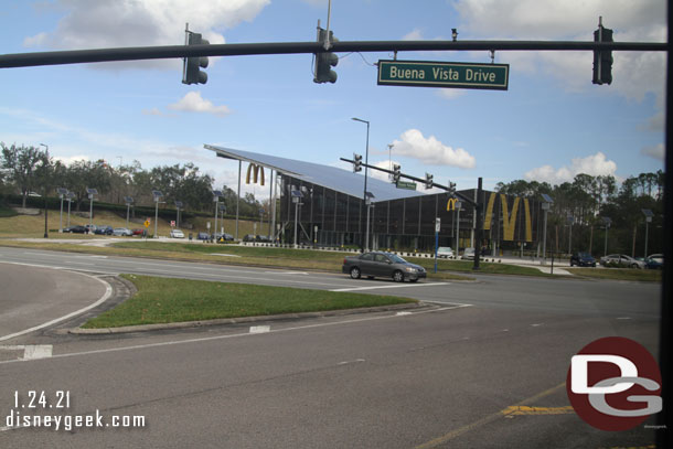 The McDonalds near the All-Star Resorts has been rebuilt since my last visit.