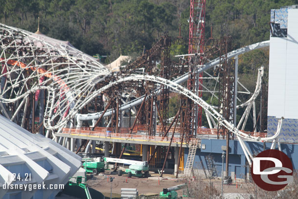 A closer look at the construction.