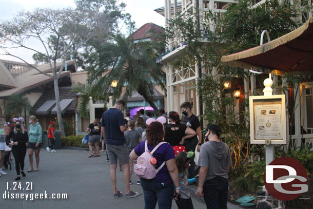 Today was the last day for Sorcerers of the Magic Kingdom so the waits at many of the stations were long.