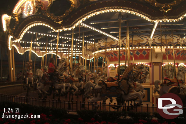 Some went for a ride on the Carousel 