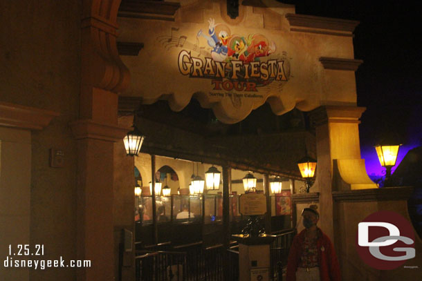 No wait for the Gran Fiesta attraction